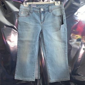 I.N.C capri denim, size 4,